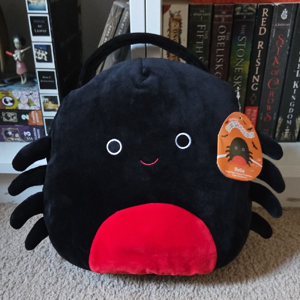Black and Red Spider Plush